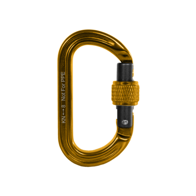 STEIN MIO-Pro Mini-O S-Lock Screwgate Carabiner 3-Pack