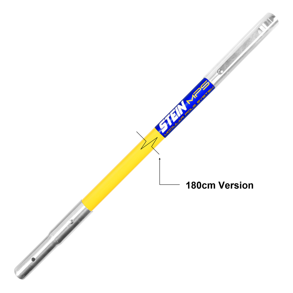 STEIN MPS 3.6m modular fibreglass pole pruning kit featuring single action lopper and curved saw attachment