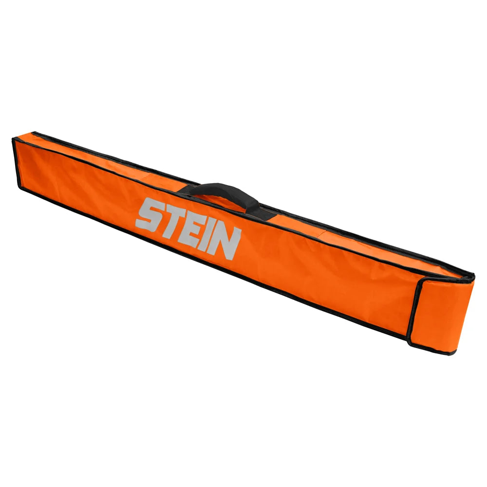 STEIN MPS 180cm high visibility orange padded pole storage bag holding four fibreglass pole sections