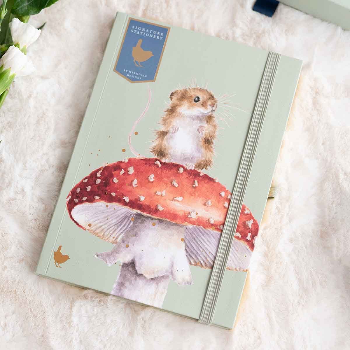 Wrendale - Signature Stationery  Notebook Mouse