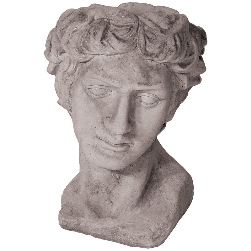 Willowstone Antique Grey Classical Male Planter