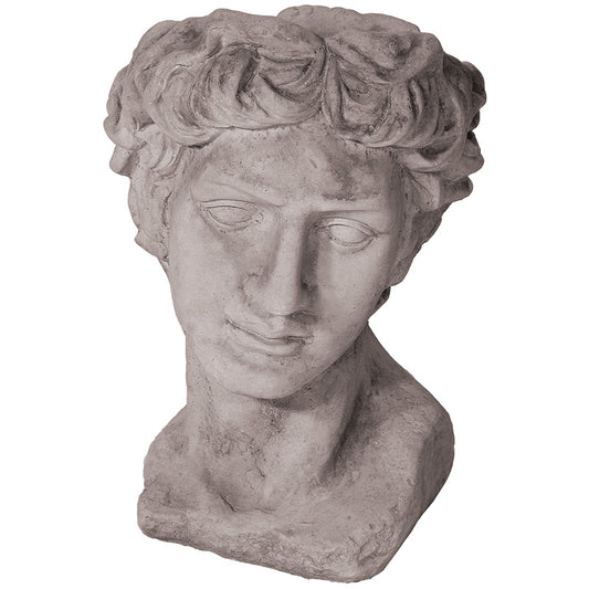 Willowstone Antique Grey Classical Male Planter