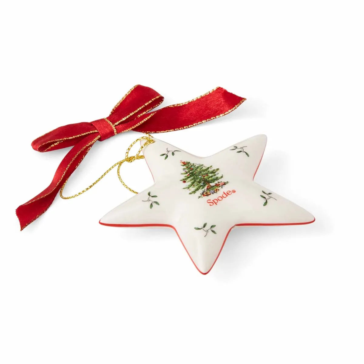 Spode Star Christmas Tree Decoration