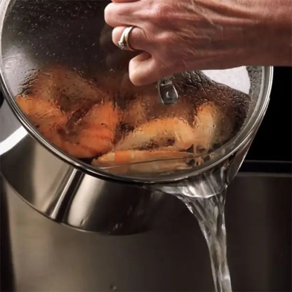 Stellar Profile 7000 5 Piece Draining Saucepan Set