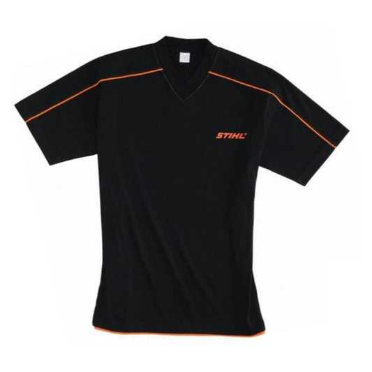 STIHL Black V-Neck T-Shirt