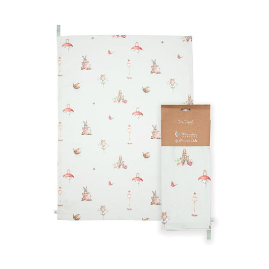 Wrendale Garden Friends Animal Tea Towel