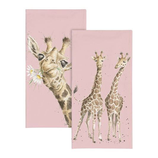 Wrendale Giraffe Pocket Tissues  Flowers