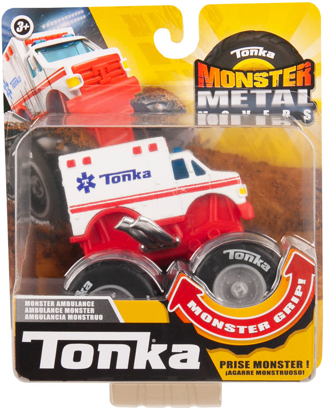 Tonka Monster Metal Movers Monster Ambulance