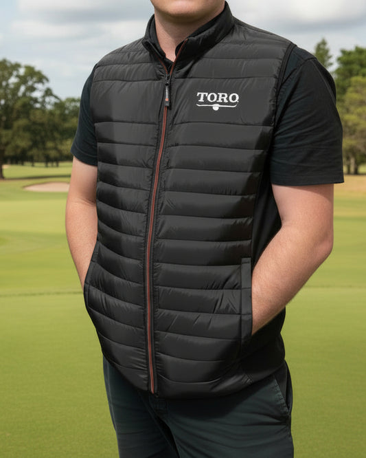 Toro Men's Bodywarmer Gilet in Black