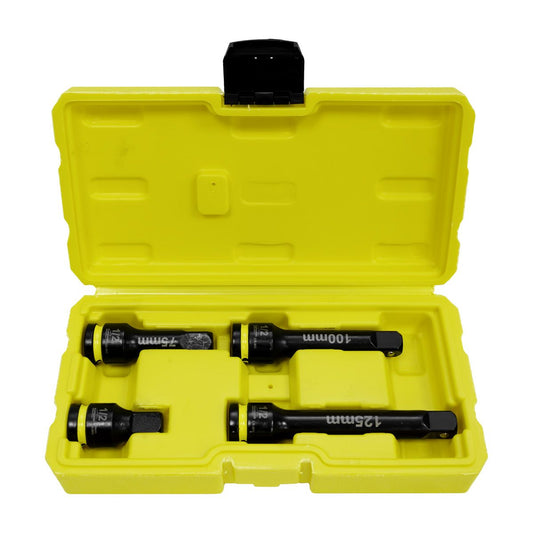Jefferson Tundra 4 Piece 1/2" Drive Impact Extension Bar Set