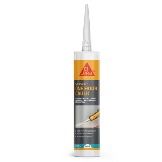 SikaSeal One Hour Caulk Filler and Sealant 300ml