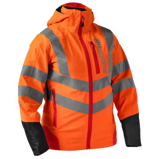 Husqvarna Women's Technical Rain Vent High-Viz Jacket