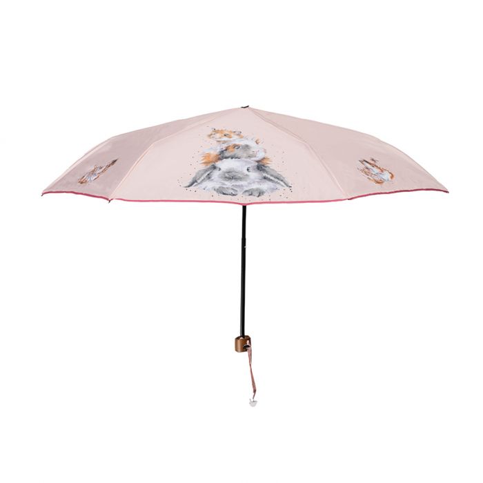 Wrendale Piggy in the Middle Guinea Pig & Rabbit Umbrella