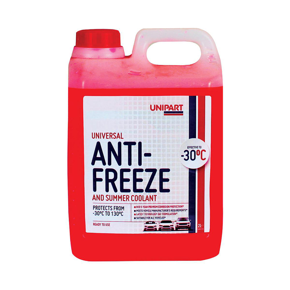 Unipart Ready to Use Red Anti Freeze & Coolant 2L