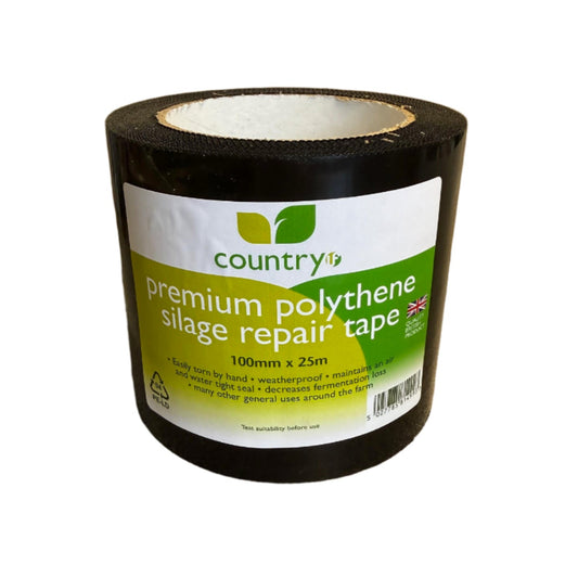 Country UF Premium Polythene Silage Repair Tape 100mm x 25m