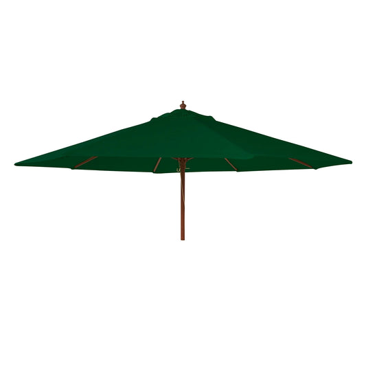 Alexander Rose Round Eucalyptus Wood Parasol 2.7m