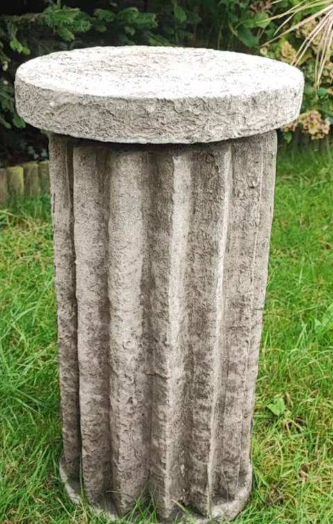 Hellostone Urn Memorial Plinth Garden Ornament
