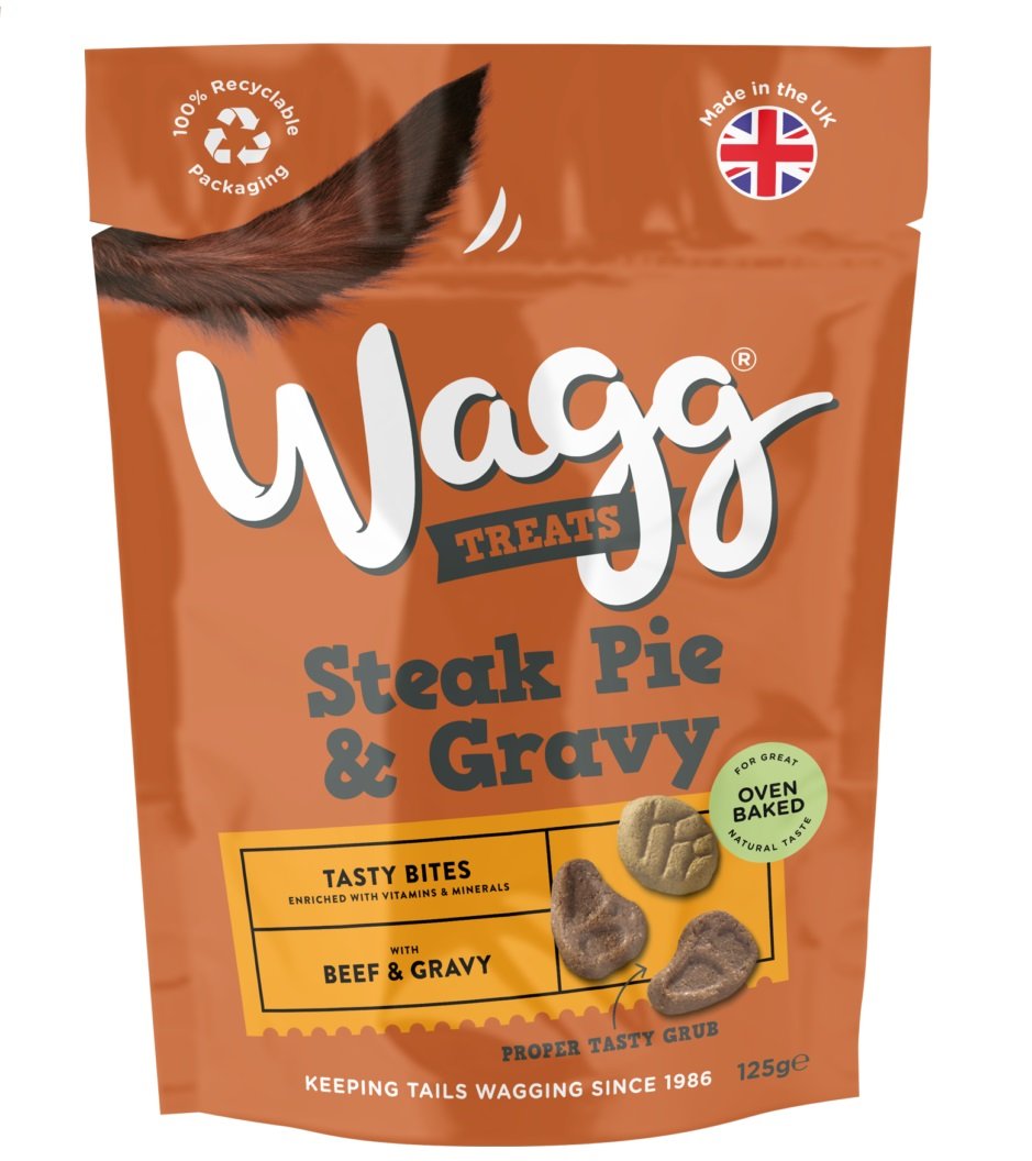 Wagg Steak Pie & Gravy Treats 125g
