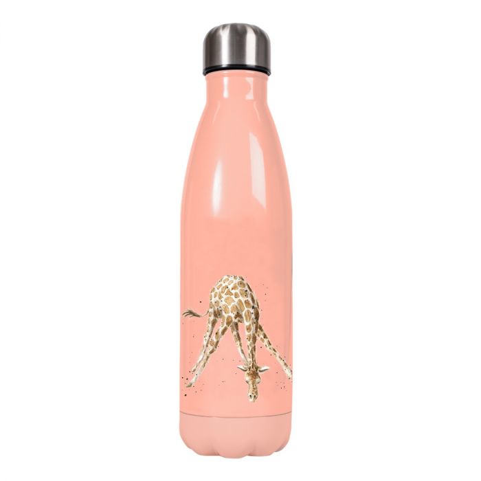 Wrendale Flowers Giraffe Water Bottle