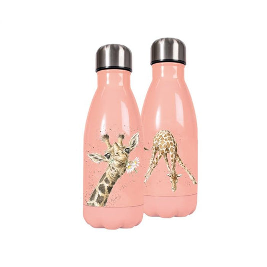 Wrendale Flowers Giraffe Small Water Bottle