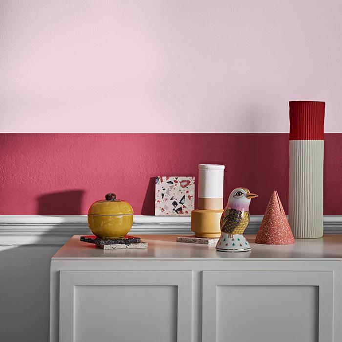 Crown Paints Walls & Ceilings Matt Emulsion Paint - Pinks