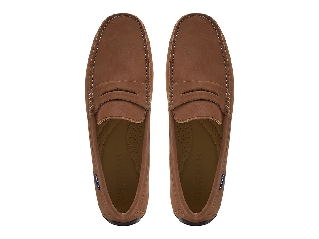 Chatham Penzance Premium Nubuck Driving Mocassins