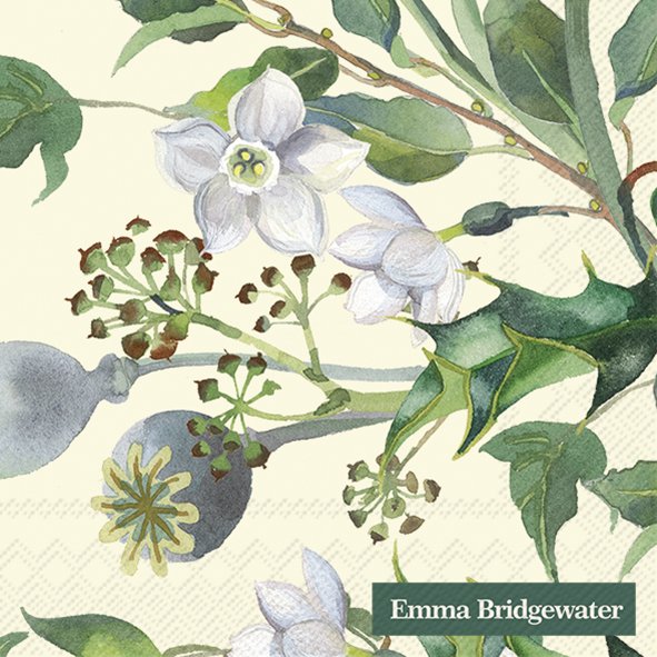 Emma Bridgewater Winter Flowers Cocktail Napkins
