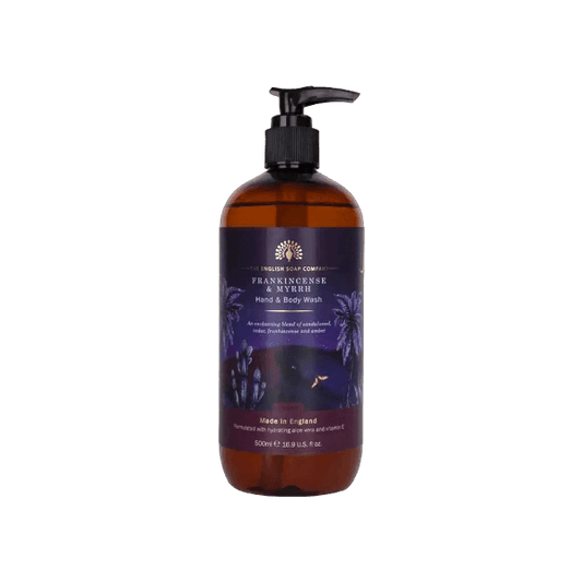 English Soap Company Wintertide Frankincense and Myrrh Hand and Body Wash