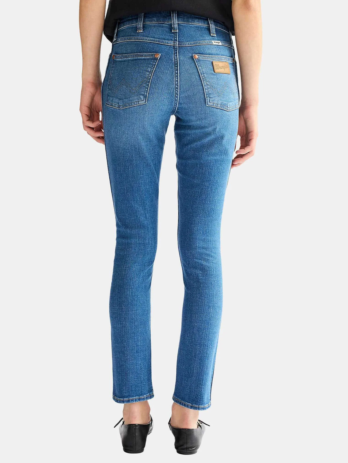 Wrangler Jenna Women's Straight Slim Jeans