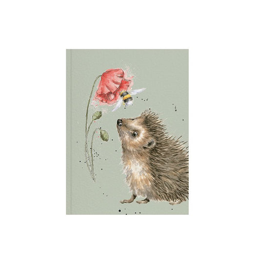 Wrendale 'Busy as a Bee' Hedgehog A6 Notebook