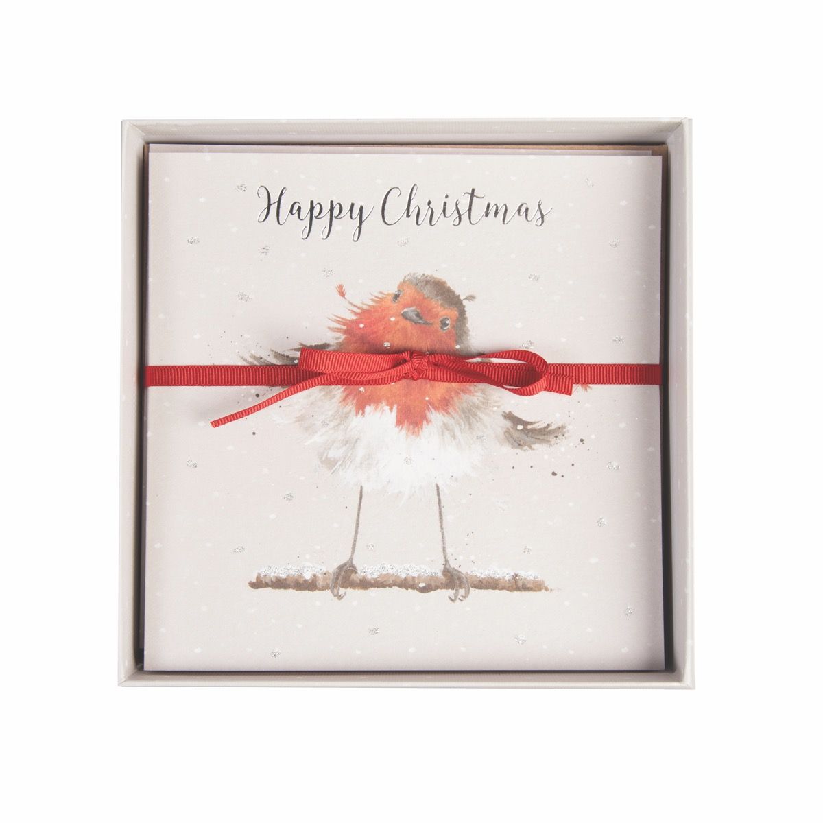 Wrendale 'Christmas Robin' Luxury Boxed Cards