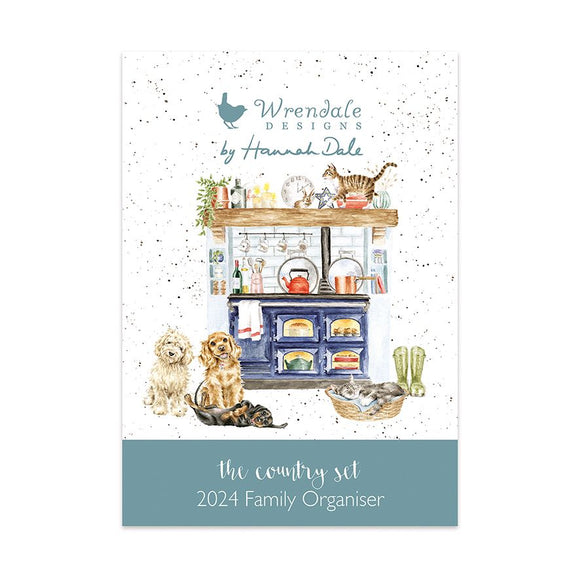 Wrendale The Country Set Family 2024 Calendar