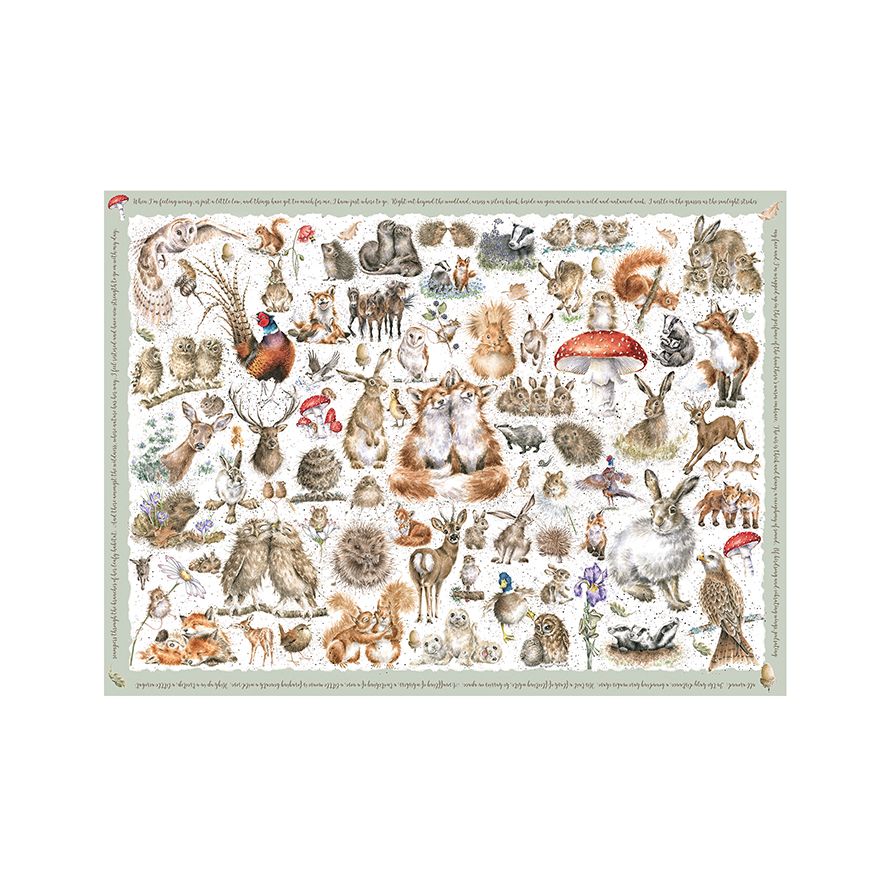 Wrendale 'The Country Set' Animal Jigsaw Puzzle
