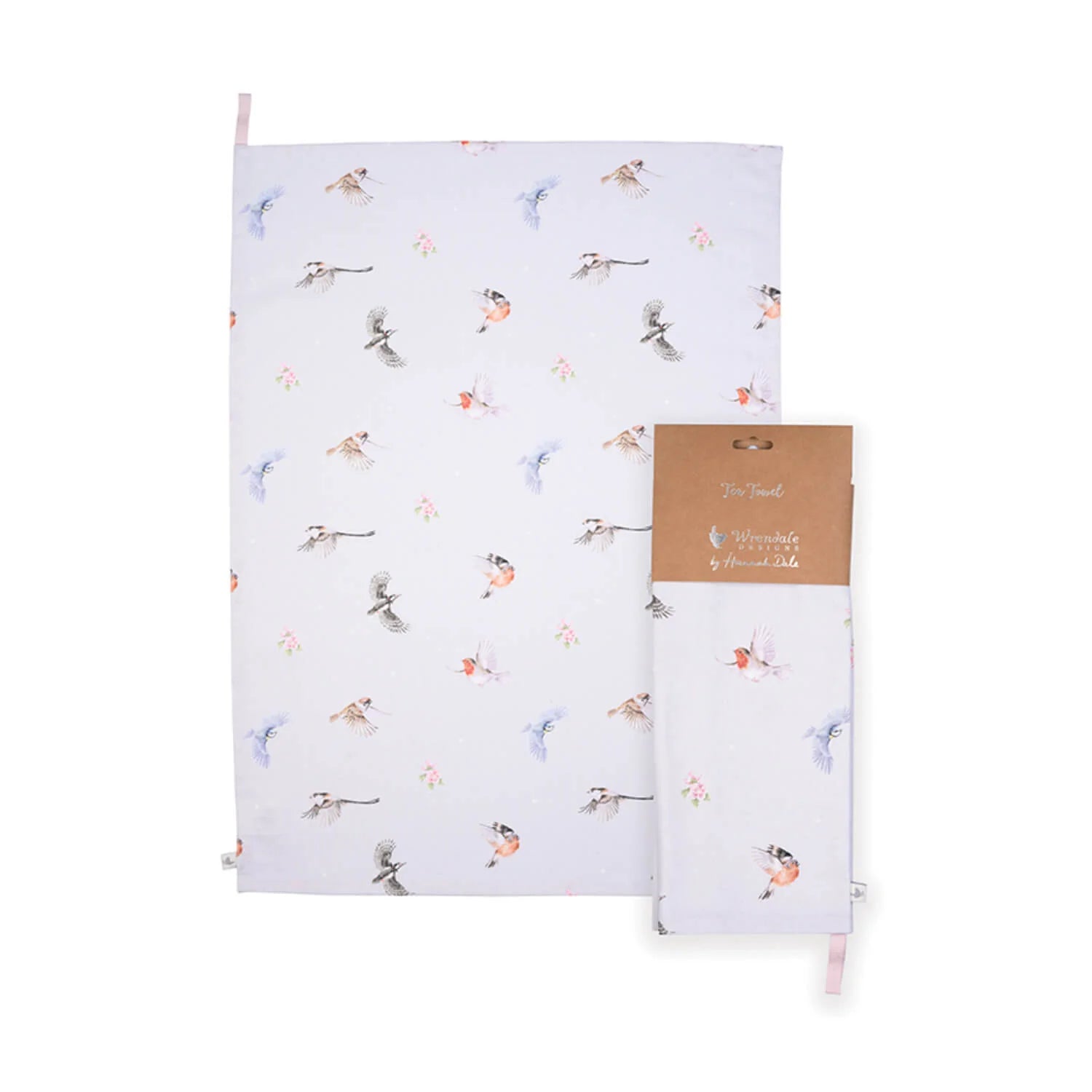 Wrendale Feathered Friends Tea Towel