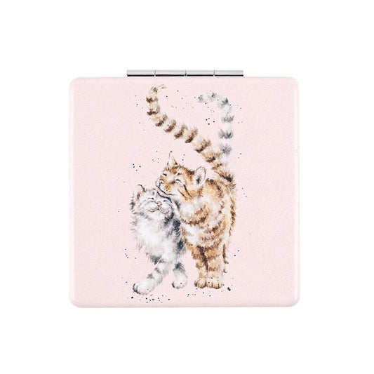 Wrendale 'Feline Good' Cat Pocket Mirror