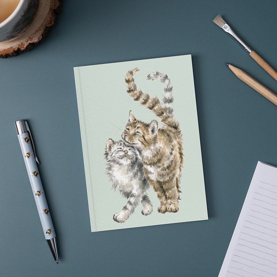 Wrendale 'Feline Good' Cat A6 Notebook 