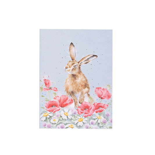 Wrendale 'Field of Flowers' Hare A6 Notebook