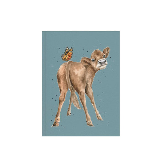 Wrendale 'Fluttery Fabulous' Cow A6 Notebook