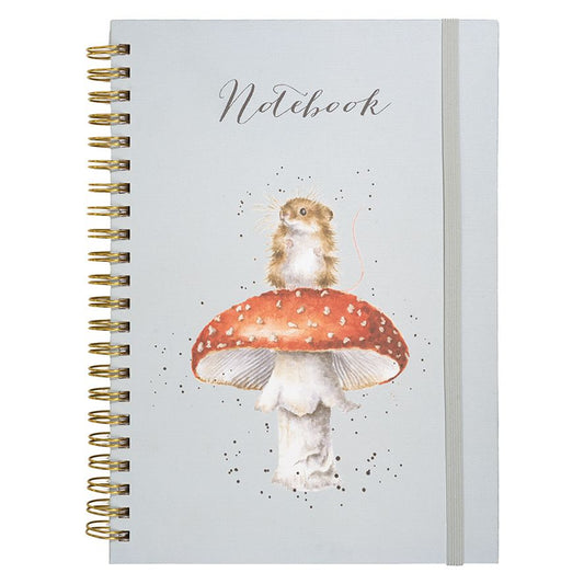 Wrendale ' Fun-Gi ' A4 Mouse Notebook