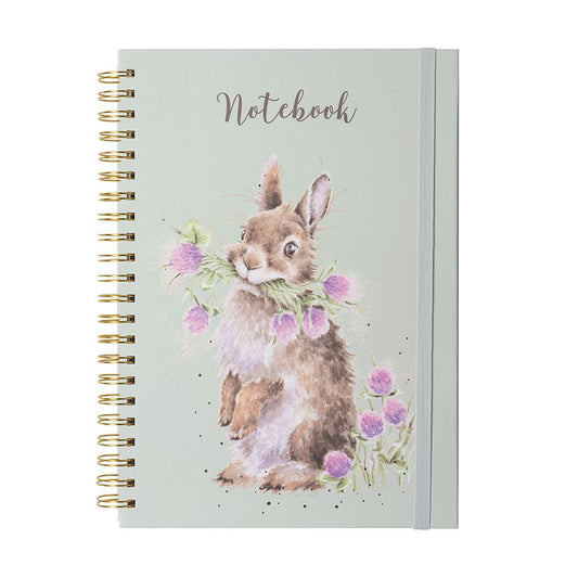 Wrendale 'Head Clover Heels' A4 Rabbit Notebook