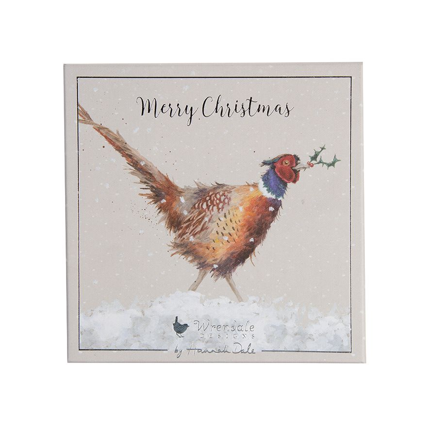 Wrendale 'Christmas Colours' Luxury boxed Pheasant Christmas Cards
