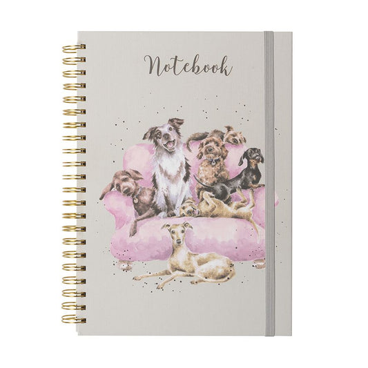 Wrendale 'Movie Night' A4 Dog Notebook