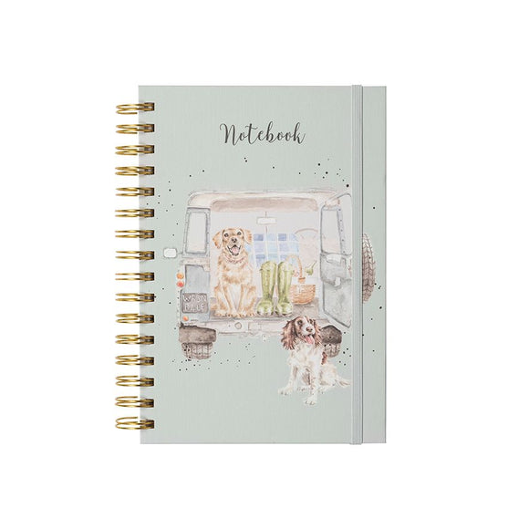 Wrendale 'Paws for a Picnic' Dog A5 Notebook