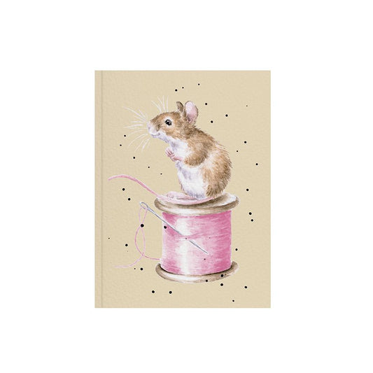 Wrendale 'Sew it Begins' Mouse A6 Notebook