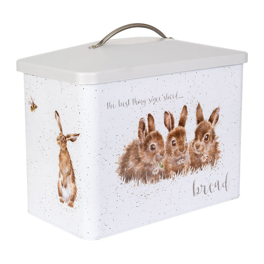 Wrendale 'The Country Set' Grey Bread Bin