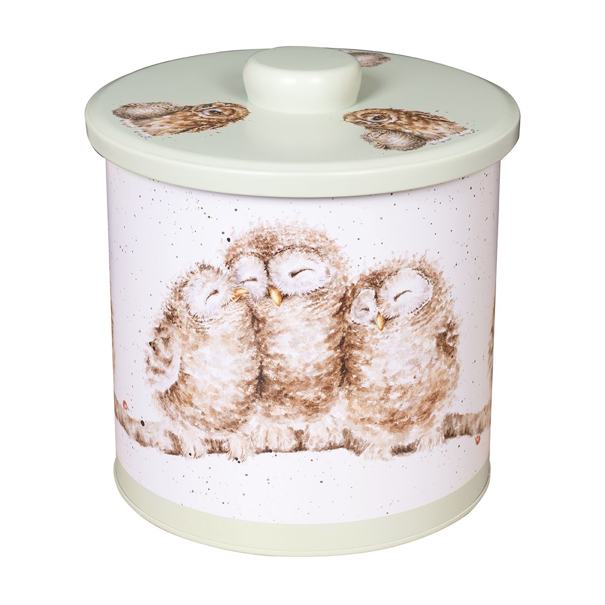 Wrendale The Country Set Owl Biscuit Barrel