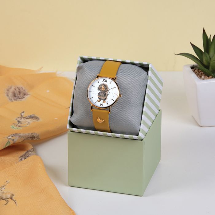 Wrendale Little One Dachshund Watch