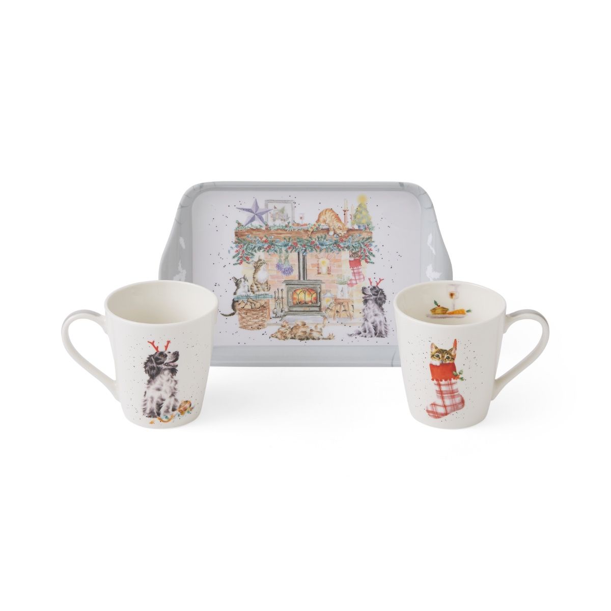 Wrendale No Place Like Home Mug & Tray Set