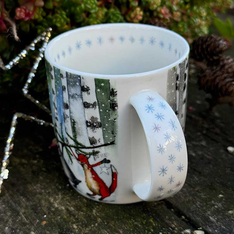 Alex Clark Forest Friends Christmas Mug