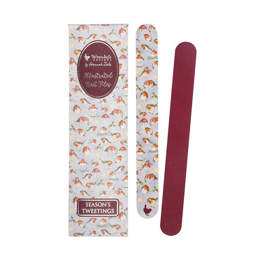 Wrendale Christmas Nail File Seasons Tweetings